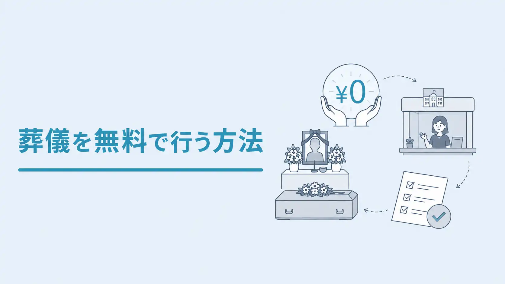 葬儀を無料で行う方法｜制度の申請や流れを解説
